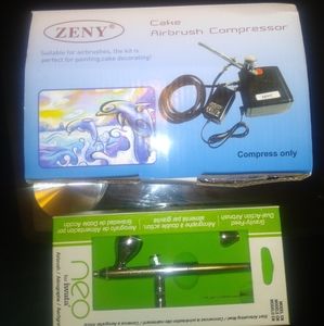 Air brush and Air brush and compressor